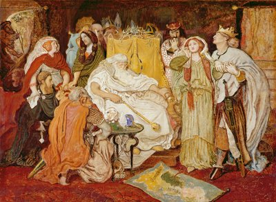 Cordelias Anteil, ca. 1867-75 von Ford Madox Brown